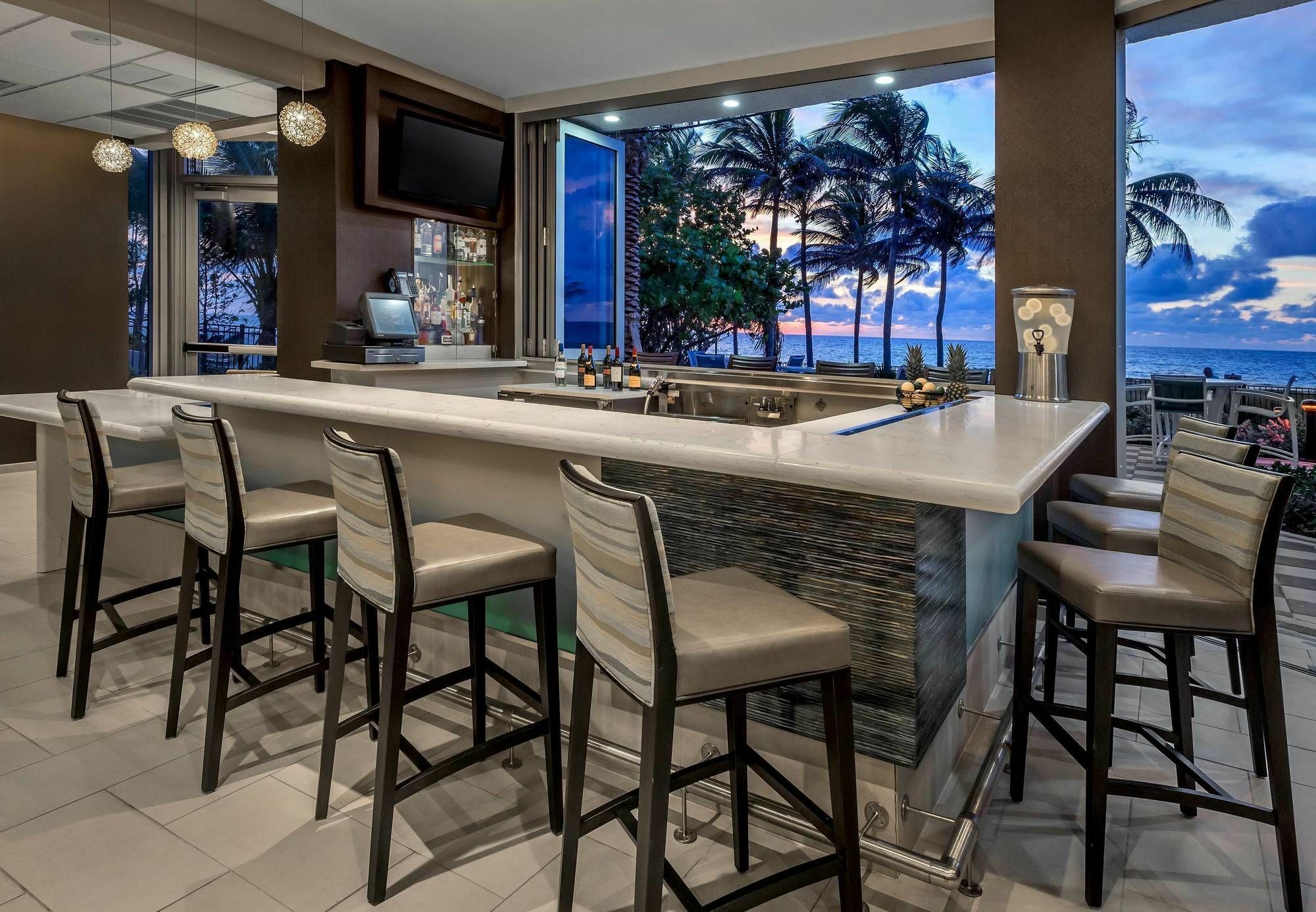 Residence Inn Fort Lauderdale Pompano Beach/Oceanfront Étterem fotó
